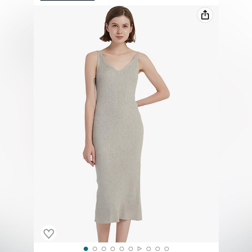 Amazon knit dress size L